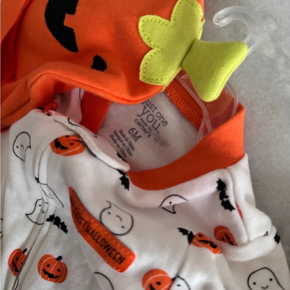 Halloween baby Romper with beanie - Picture 6 of 8